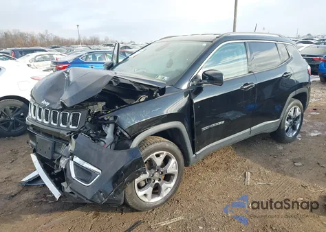 2018 Jeep Compass Limited 4X4 from USA, damaged, VIN 3C4NJDCB2JT100709